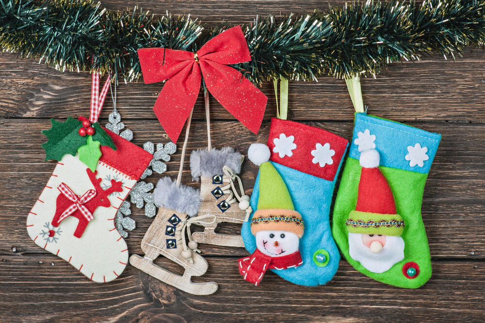 10 Creative Ways To Hang Your Stockings Without A Mantle