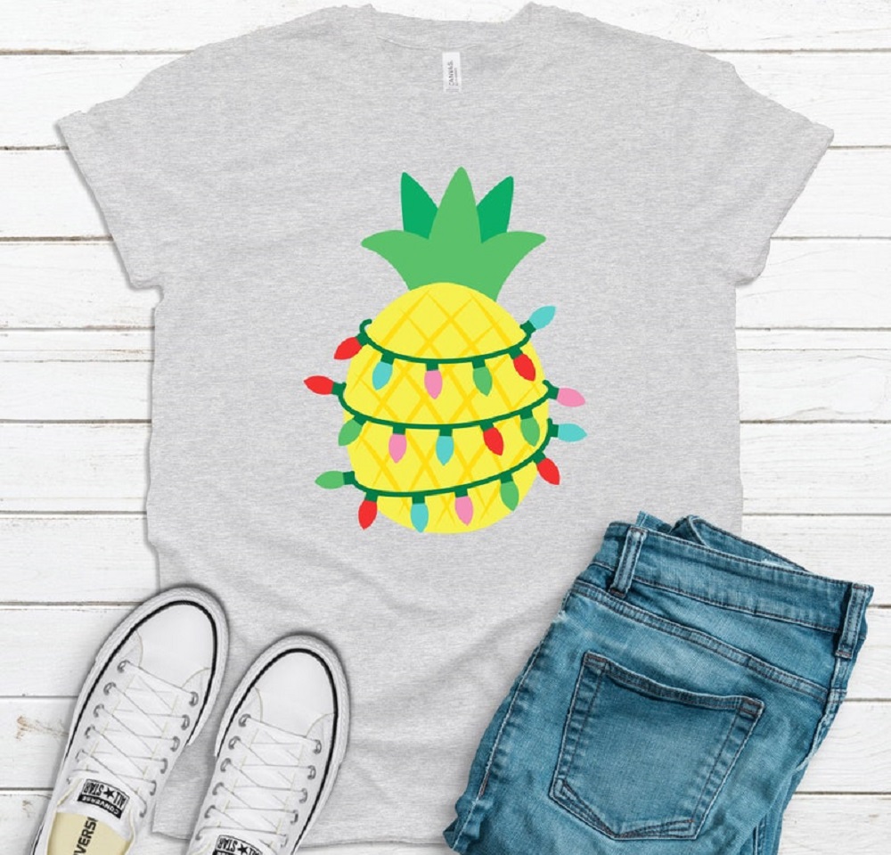 Christmas Pineapple T-Shirt
