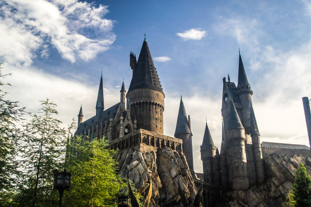 Hogwarts Castle at Universal Studios theme park, 