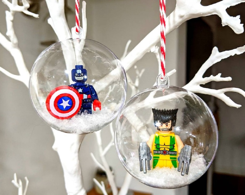 Marvel Snow Globe Ornaments
