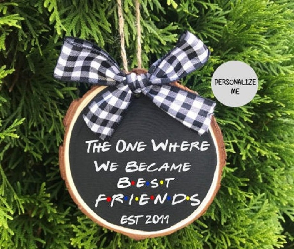 The One Where We Became Best Friends Ornament