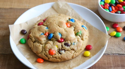 M&M’s Peanut Butter Cookies