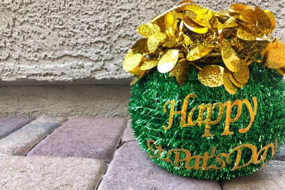 St. Patrick's Day pot of gold