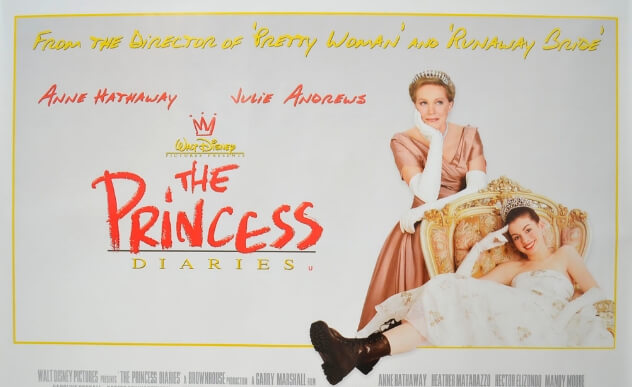 The Princess Diaries movie to watch at valentine day